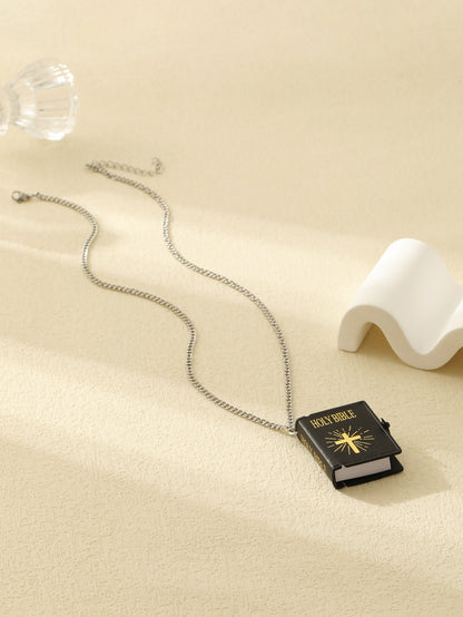 Cross Bible Verses Pendant Christian Jesus Baptism Gifts Fashion Jewelry