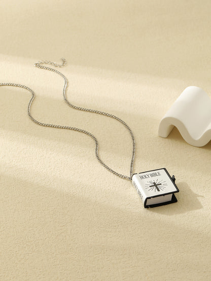 Cross Bible Verses Pendant Christian Jesus Baptism Gifts Fashion Jewelry